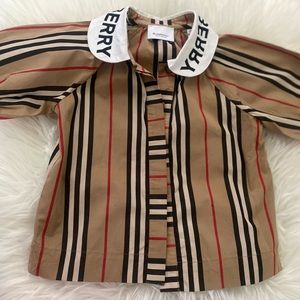 Burberry button down for toddlers